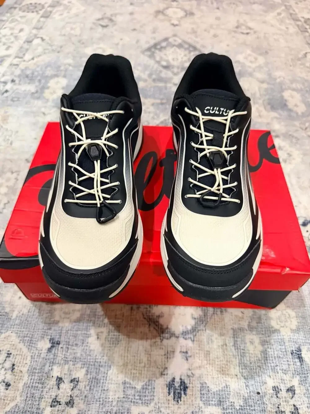 Culture Golf The Player Performance Golf Shoes Black/White Size 11.5
